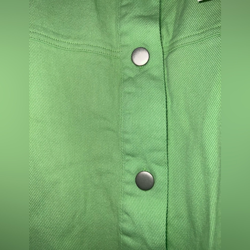 Easel Lime green large shacket - Picture 6 of 12